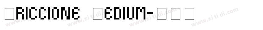 Iriccione Medium字体转换